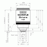 Объектив N-Achroplan 20x/0,45 Ph2 M27
