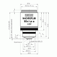 Объектив N-Achroplan 100x/1,25 Oil M27