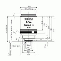 Объектив A-Plan 20x/0,45 Pol M27